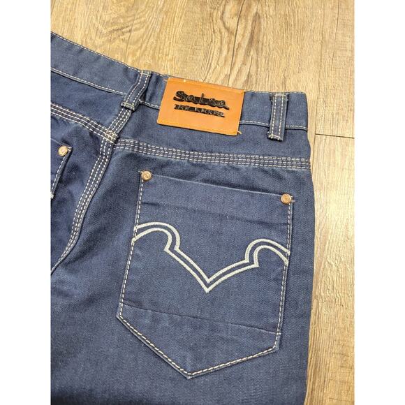 SALSA Jeans Secret Jeans Women's W26/L28 High Waist Bootcut Fit Dark Blue - Picture 7 of 7